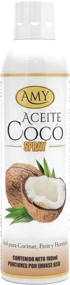 Productos AMY — Aceite en spray para cocina y repostería · Tropical Crop SAS Colombia