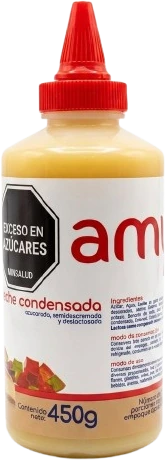 Leche condensada AMY — azucarada, semidescremada y deslactosada · Productos AMY Tropical Crop SAS Colombia