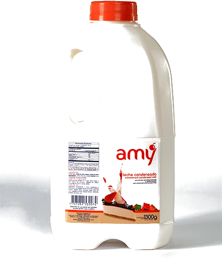 Leche condensada AMY 1300 g — garrafa
